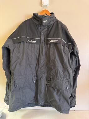 Reima Motorsports Gore-Tex Cordura Jacket Men XL EU 56-58 Black Motorcycle
